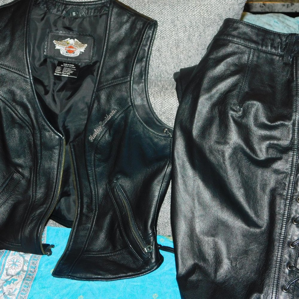 Ladies Harley Leathers